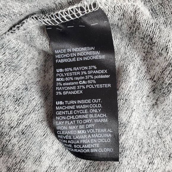 Chico’s Zenergy Women’s Leopard Print Sleeveless Top Size 3 (16/18) Gray Black - Picture 6 of 7